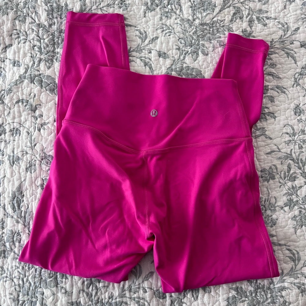Lululemon Pink align Leggings